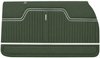 Front Deluxe Door Panel Set for 1971 Chevrolet El Camino [Jade] - image 2