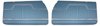 Front Deluxe Door Panel Set for 1970 Chevrolet El Camino [Medium Blue] - image 1