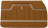 Front Deluxe Door Panel Set for 1972 Chevrolet El Camino [Tan] - image 2