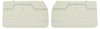 Front Deluxe Door Panel Set for 1972 Chevrolet El Camino [White] - image 1