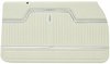 Front Deluxe Door Panel Set for 1972 Chevrolet El Camino [White] - image 2