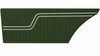 Rear Standard Side Panel Set for 1972 Chevrolet Chevelle, Coupe/Hardtop [Dark Green] - image 2
