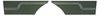 Rear Standard Side Panel Set for 1970 Chevrolet Chevelle, Coupe/Hardtop [Dark Green] - image 1