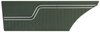 Rear Standard Side Panel Set for 1970 Chevrolet Chevelle, Coupe/Hardtop [Dark Green] - image 2