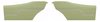 Rear Deluxe Side Panel Set for 1972 Chevrolet Chevelle, Coupe/Hardtop [Covert] - image 1