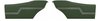 Rear Deluxe Side Panel Set for 1971 Chevrolet Chevelle, Coupe/Hardtop [Jade] - image 1