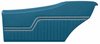Rear Deluxe Side Panel Set for 1970 Chevrolet Chevelle, Coupe/Hardtop [Medium Blue] - image 2