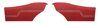 Rear Deluxe Side Panel Set for 1970 Chevrolet Chevelle, Coupe/Hardtop [Red] - image 1
