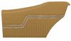 Rear Deluxe Side Panel Set for 1970 Chevrolet Chevelle, Coupe/Hardtop [Saddle] - image 2