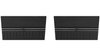 Rear Standard Side Panel Set for 1970-1972 Chevrolet Chevelle, Convertible [Black] - image 1