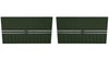 Rear Standard Side Panel Set for 1972 Chevrolet Chevelle, Convertible [Dark Green] - image 1