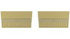 Rear Standard Side Panel Set for 1970 Chevrolet Chevelle, Convertible [Gold] - image 1