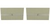 Rear Standard Side Panel Set for 1971 Chevrolet Chevelle, Convertible [Sandalwood] - image 1