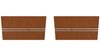 Rear Standard Side Panel Set for 1972 Chevrolet Chevelle, Convertible [Tan] - image 1
