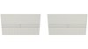 Rear Standard Side Panel Set for 1970-1972 Chevrolet Chevelle, Convertible [Bright White] - image 1