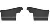 Rear Deluxe Side Panel Set for 1970-1972 Chevrolet Chevelle, Convertible [Black] - image 1