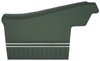 Rear Deluxe Side Panel Set for 1970 Chevrolet Chevelle, Convertible [Dark Green] - image 2