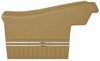 Rear Deluxe Side Panel Set for 1970 Chevrolet Chevelle, Convertible [Saddle] - image 2