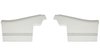 Rear Deluxe Side Panel Set for 1972 Chevrolet Chevelle, Convertible [White] - image 1