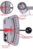 1/4 in.Drive Inch Pound Beam Torque Wrench [0-80 in/lb & 0-9 Newton Meters ] - image 2