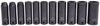 Deep Well Impact Socket Set, 1/2 in. Drive [SAE 11-Piece] - image 3