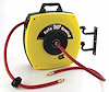 Air Hose Reel with 50' of 3/8" 300 psi Air Hose - image 1