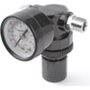 Locking Air Pressure Regulator Inline 1/4 in. with Gauge - image 2