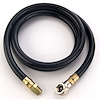 Air Tank Hose 4" Long with Chuck - image 1