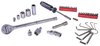 Socket & Bit Set, 1/4 in., 3/8 in. & 1/2 in. Drives [SAE/Metric 100-Piece] - image 3