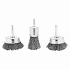 Rotary Wire Brush Set [3-piece]