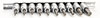 Hex Bit Socket Set, 3/8 in. Drive [SAE 10-Piece] - image 2