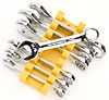 7-Piece SAE Stubby Combo Wrench Set - image 3