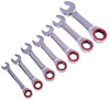 Ratcheting Wrench Set [7-piece, SAE] - image 1