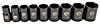 Standard Depth Black Laser Socket Set 9 Pieces - image 2
