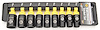 Standard Depth Black Laser Socket Set Metric - image 1