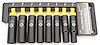 Deep Well Black Laser Socket Set 8 Pieces - image 1