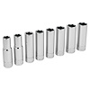 Deep Well Socket Set, 1/2 in. Drive [Metric 8-Piece, 6-Point] - image 1