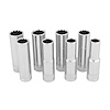 Deep Well Socket Set, 1/2 in. Drive [Metric 8-Piece, 12-Point] - image 1