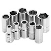 1/4 in. Drive Metric Socket Set [10-Piece, 6-Point] - image 1