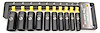 Deep Well Black Laser Socket Set 10 Pieces - image 1