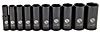 Deep Well Black Laser Socket Set 10 Pieces - image 2