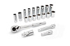 20-Piece Socket Set SAE 3/8" Drive - image 1