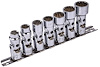 Flex Socket Set, 3/8 in. Drive [SAE 7-Piece] - image 1