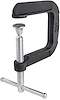 Deep Throat C-Clamp 3-1/2 in. Cast Iron - image 1