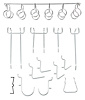 Peg Hook Assortment [95-piece] - image 1