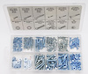 Metric Nut, Bolt, Washer & Screw Assortment Zinc-Plated Steel