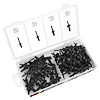 80-Piece Polyoxymethylene Rivet Assortment - image 1