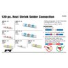 120-Piece Solder-Seal Heat-Shrink Butt Connector Assortment (26–10 AWG) - image 3