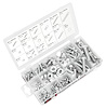 240 piece Zinc Nuts and Bolts Assortment - image 1