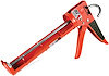 Ratchet Caulk Gun with Cutter - image 1